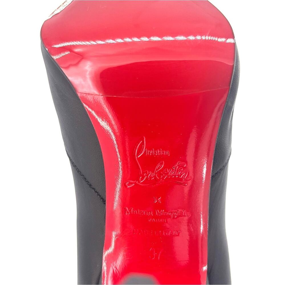 Christian Louboutin x Maison Margiela Xrismarteen 100 Knee High Boots 37 - Picture 9 of 9